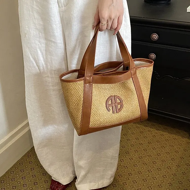 Vintage Elegant Diaper Bag For Ladies Leather Handbag Crossbody Unique Stylish Casual Simple High End Minimalist Shoulder