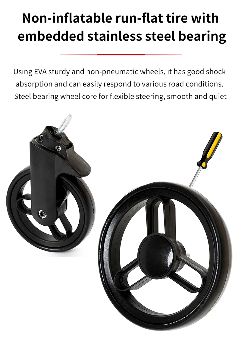 PU Leather 3 in 1 Baby Stroller Newborns Travel Carriage Luxury Compact Foldable Baby Cars Pram with Car Seat Watertight Buggy