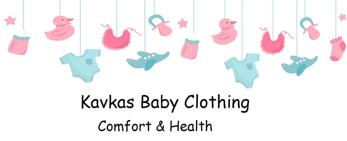 Kavkas 6Pcs Baby Bodysuit & Pants Set Soft Cotton Long Sleeve Onesies + Trousers Newborn Basic Daily Wear Outfits for Baby Boys