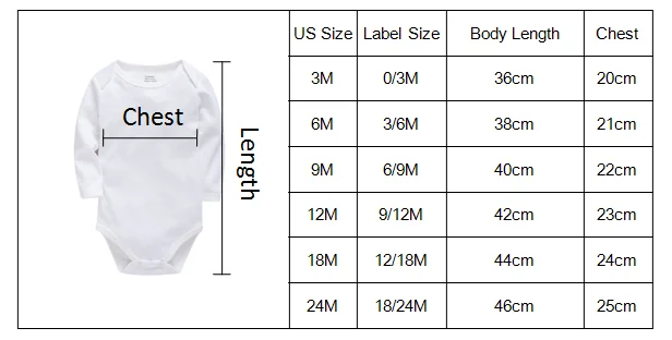 Kavkas 6Pcs Baby Bodysuit & Pants Set Soft Cotton Long Sleeve Onesies + Trousers Newborn Basic Daily Wear Outfits for Baby Boys