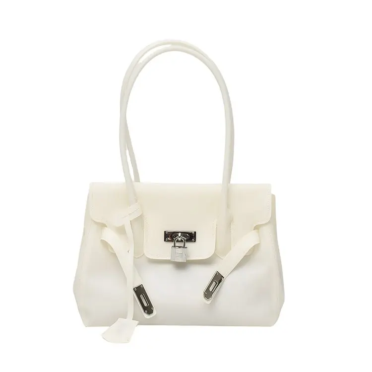 High-End Minimalist Leather Diaper Bag: Elegant Crossbody Handbag For Women With Designer Logo And Large Capacity Vintage Tote