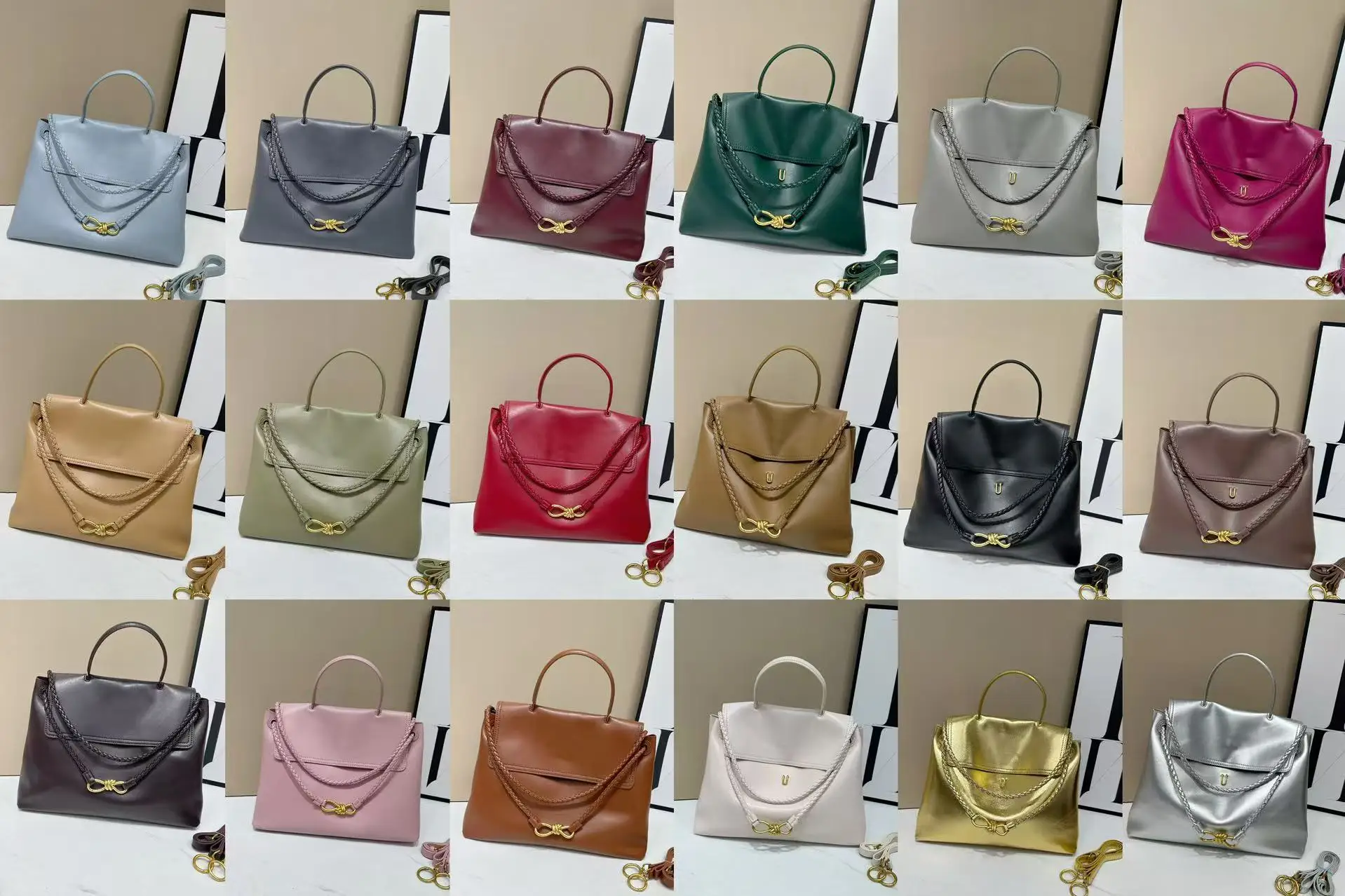 Unique Leisure Business Diaper Bag Ladies Fashionable Solid Color Commuter Bag Elegant Classic Designer Paris