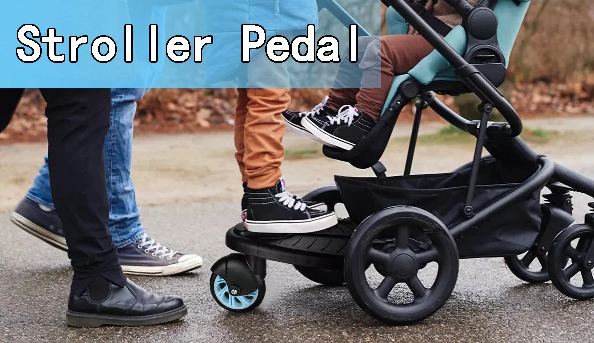 1PCS Universal Stroller Board Buggy Board with Detachable Seat, Stroller Glider Board Suitable for Most Brands of Strollers, Stroller Standing Board