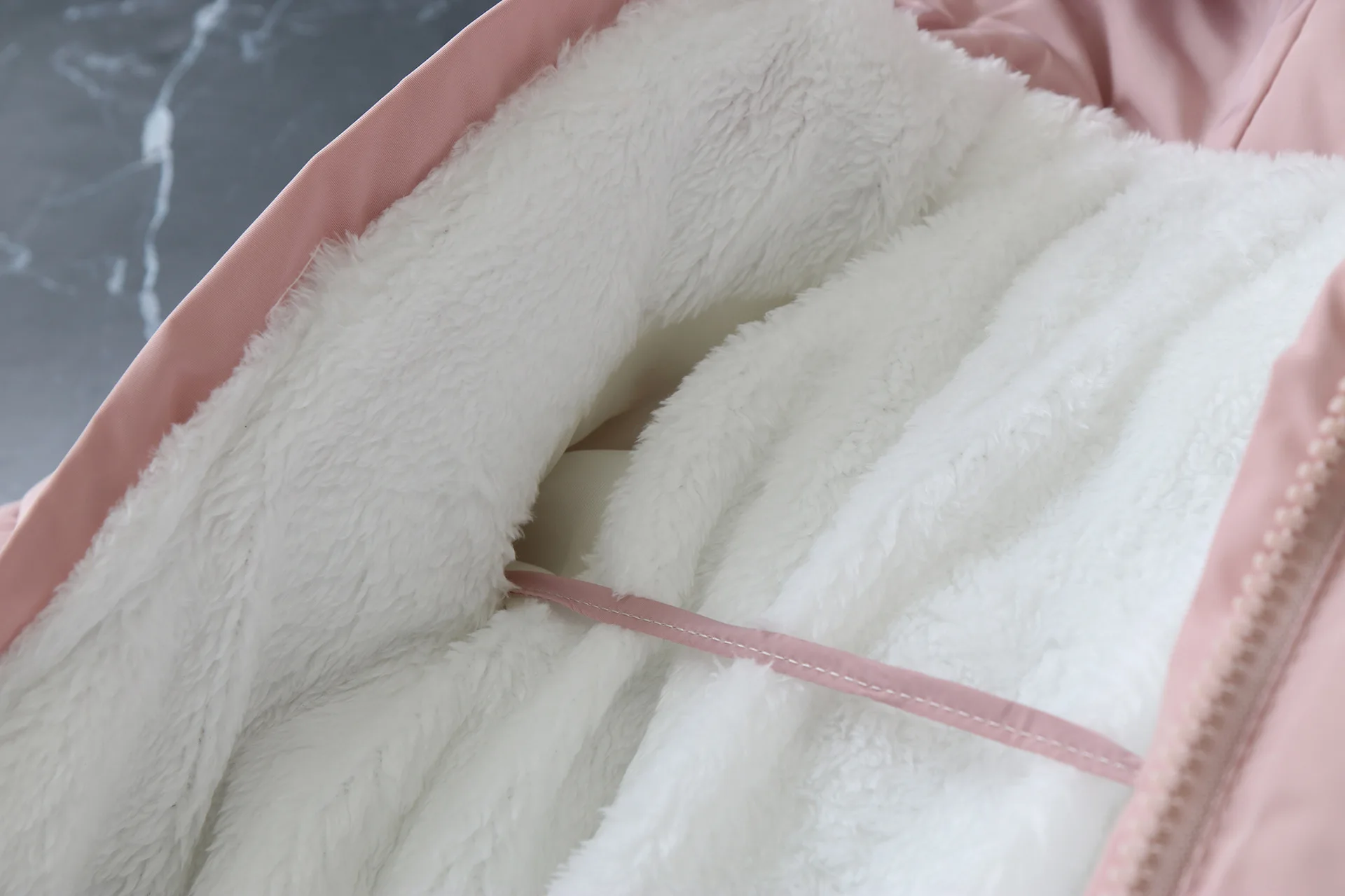 2024 New Winter Baby Rompers Thick Warm Infant Hooded Inside Fleece Jumpsuit Newborn Boy Girl Overalls Toddler Clothing Set