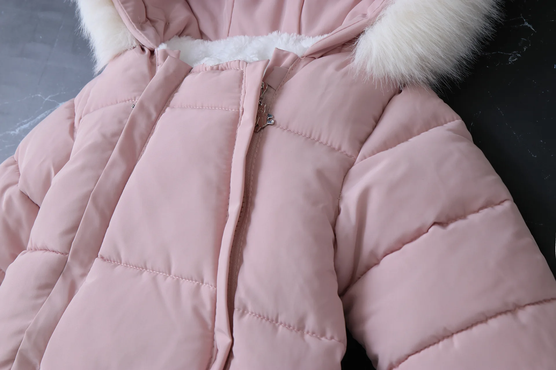 2024 New Winter Baby Rompers Thick Warm Infant Hooded Inside Fleece Jumpsuit Newborn Boy Girl Overalls Toddler Clothing Set
