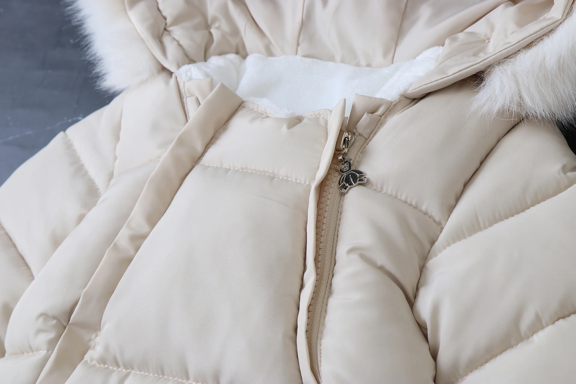 2024 New Winter Baby Rompers Thick Warm Infant Hooded Inside Fleece Jumpsuit Newborn Boy Girl Overalls Toddler Clothing Set