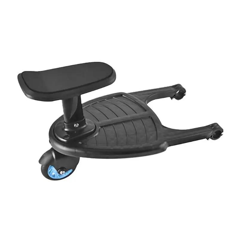 Children Stroller Pedal Adapter Stroller Accessorie Second Children Auxiliary Trailer Twins Scooter Kid Standing Plate with Seat