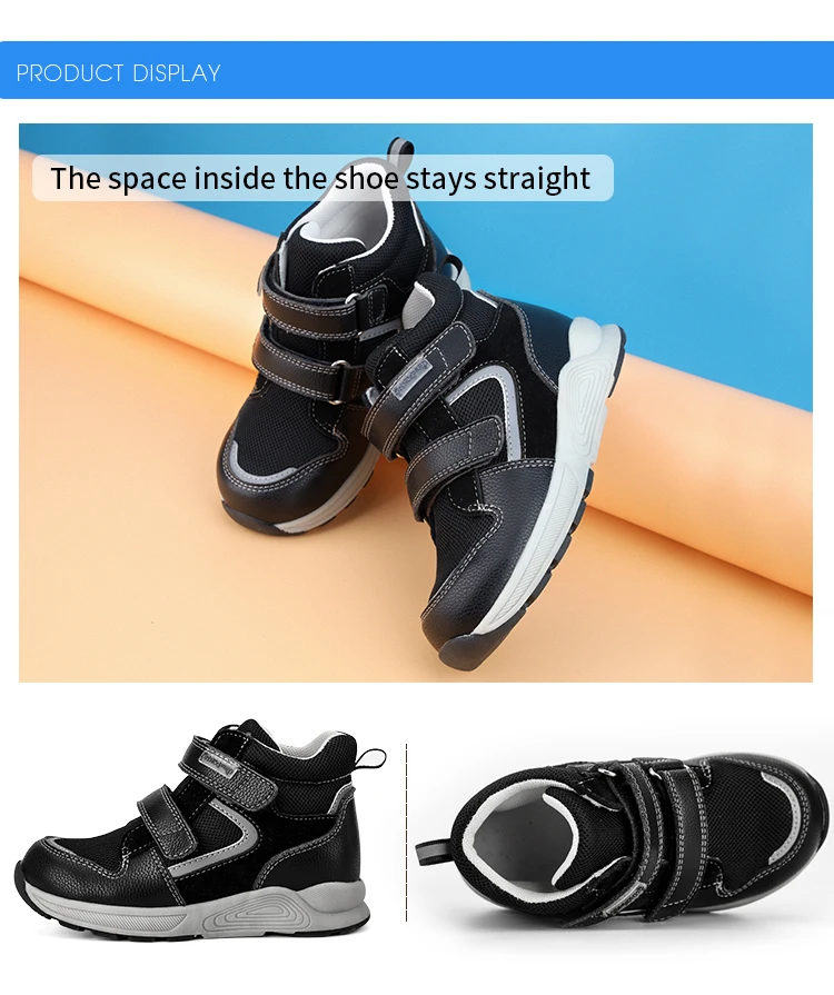 Kids Orthopedic Shoes Girls Boys Corrective Sneakers with Arch Support Princepard Autumn Children Medical Casual Footwear