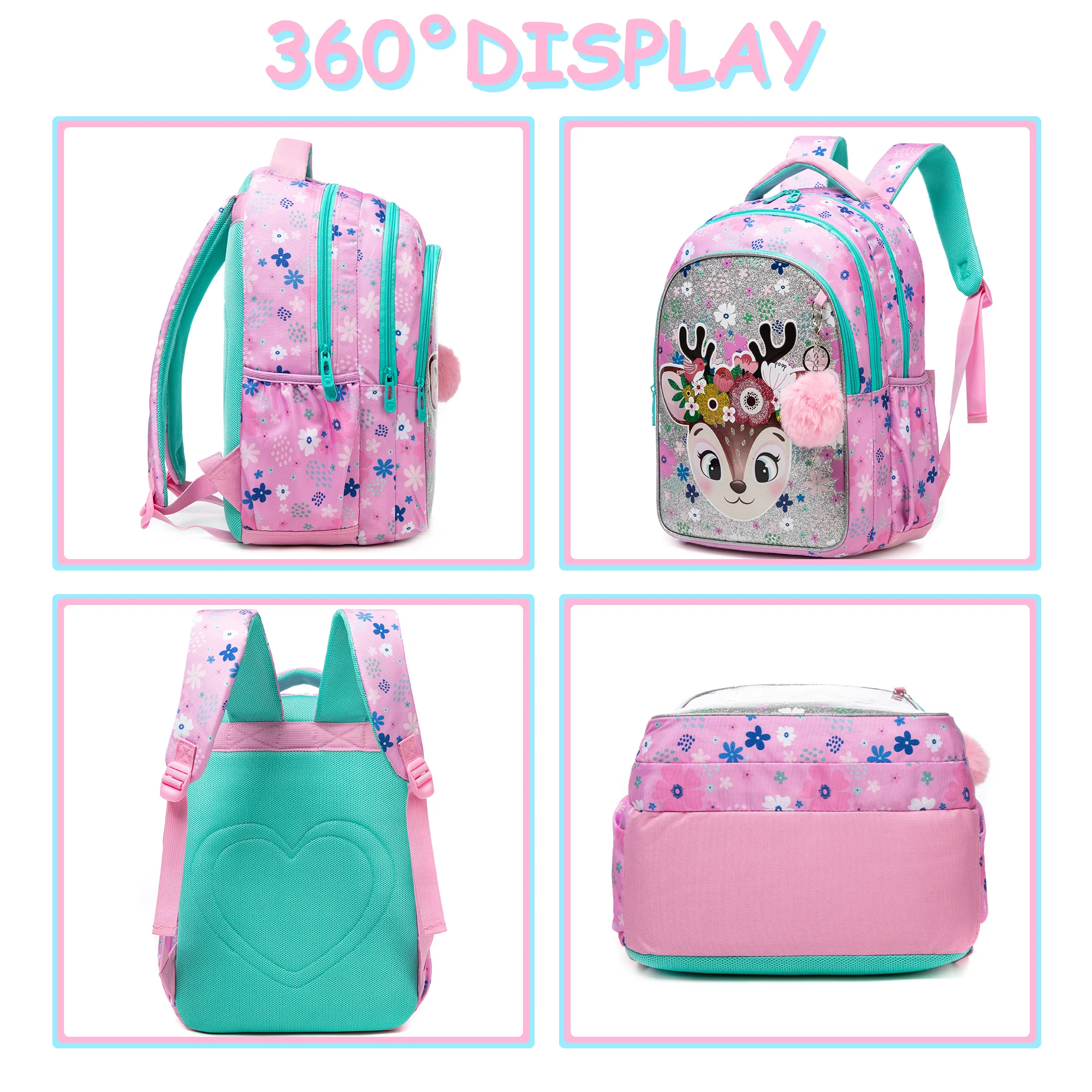 Backpack for Girls Cute Backpacks for School Elementary Primary Students Kids Backpacks for Girlsy Students Kids Backpacks for G