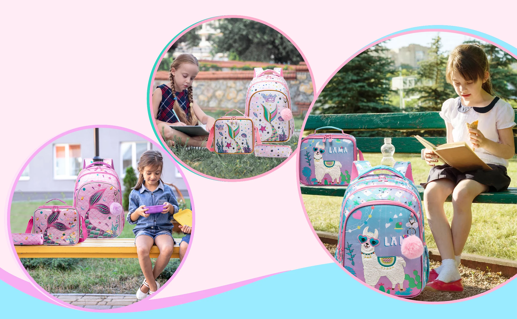 Backpack for Girls Cute Backpacks for School Elementary Primary Students Kids Backpacks for Girlsy Students Kids Backpacks for G