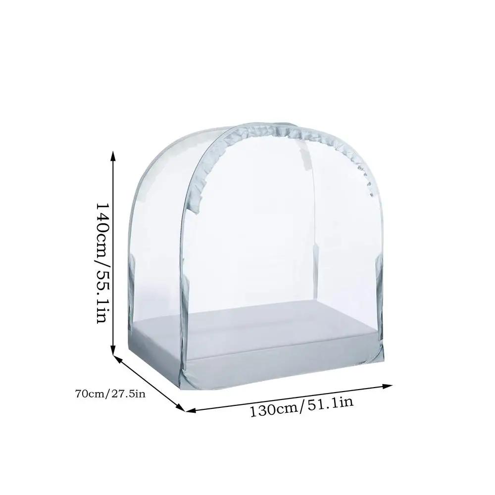 Pop Up Baby Crib Tent Crib Cover Canopy Breathable Mesh Baby Tents Keep Baby from Climbing out Bed Protection Anti-mosquito Tent