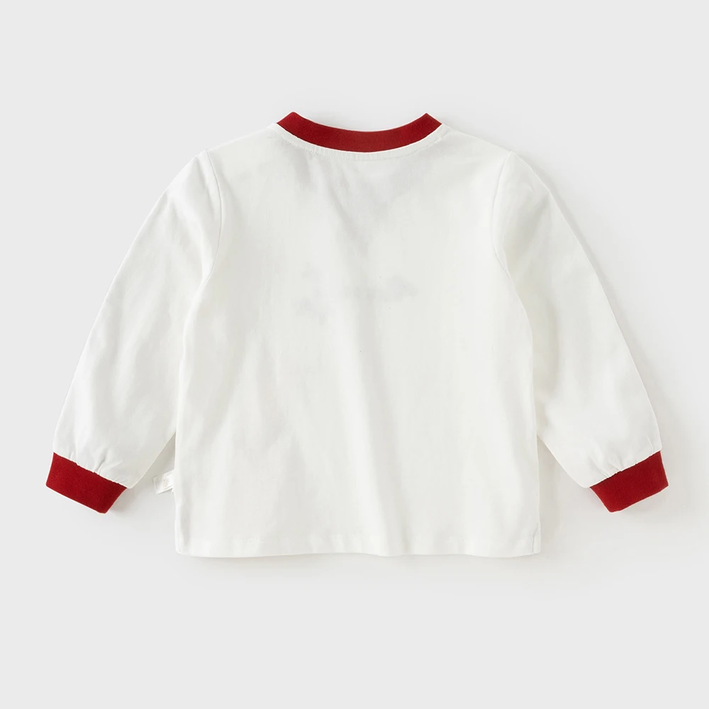 Dave Bella Boys Long Sleeve T-Shirt Kids Printed Autumn Spring T-shirt Tops Baby Cotton Casual Outdoor Clothes DB3252919