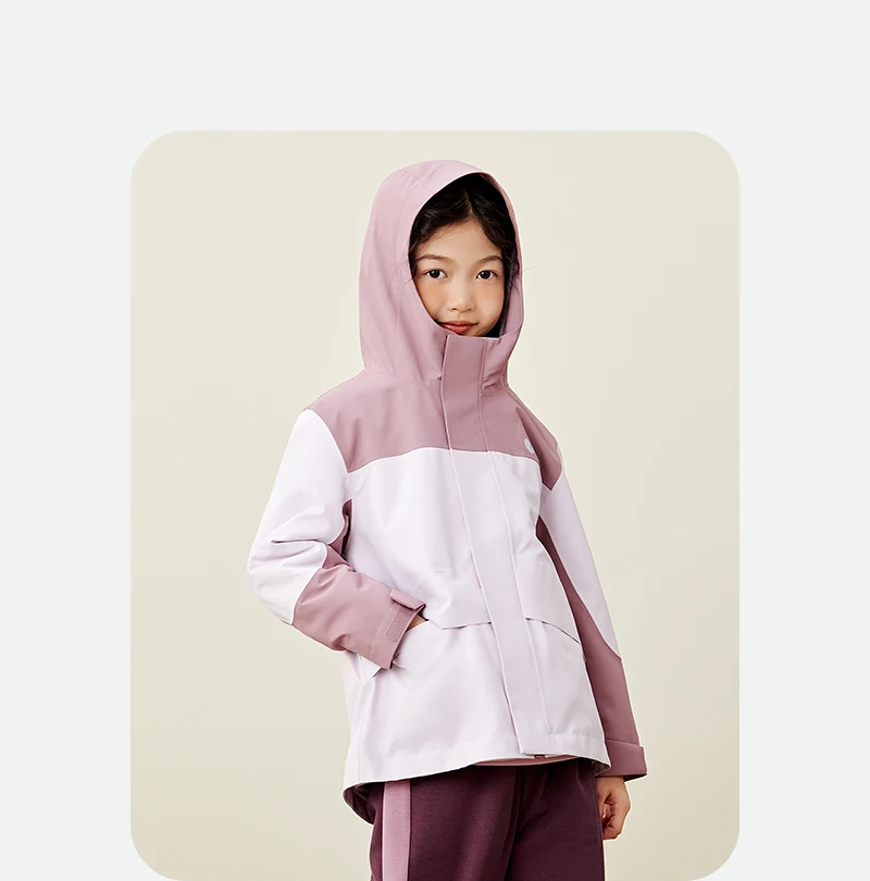 Mini Bala Boys and Girls Windproof Jacket Spring and Autumn Kids Waterproof Breathable Coat for Outdoor Adventures