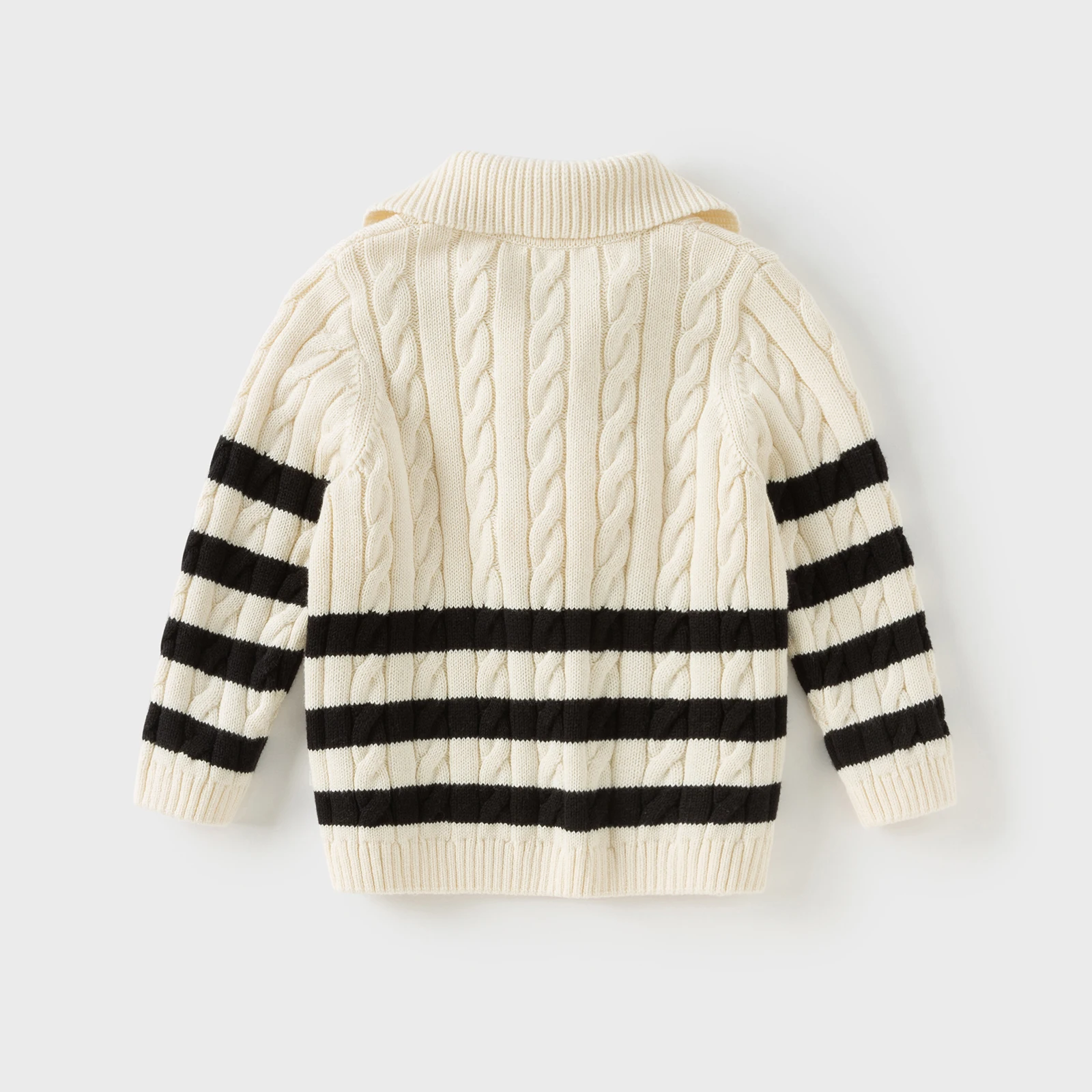 Dave Bella Autumn Spring Wool Sweater for Boys Knitted Pullover Sweater Children Outerwear Coat Kids Clothes DB4253807