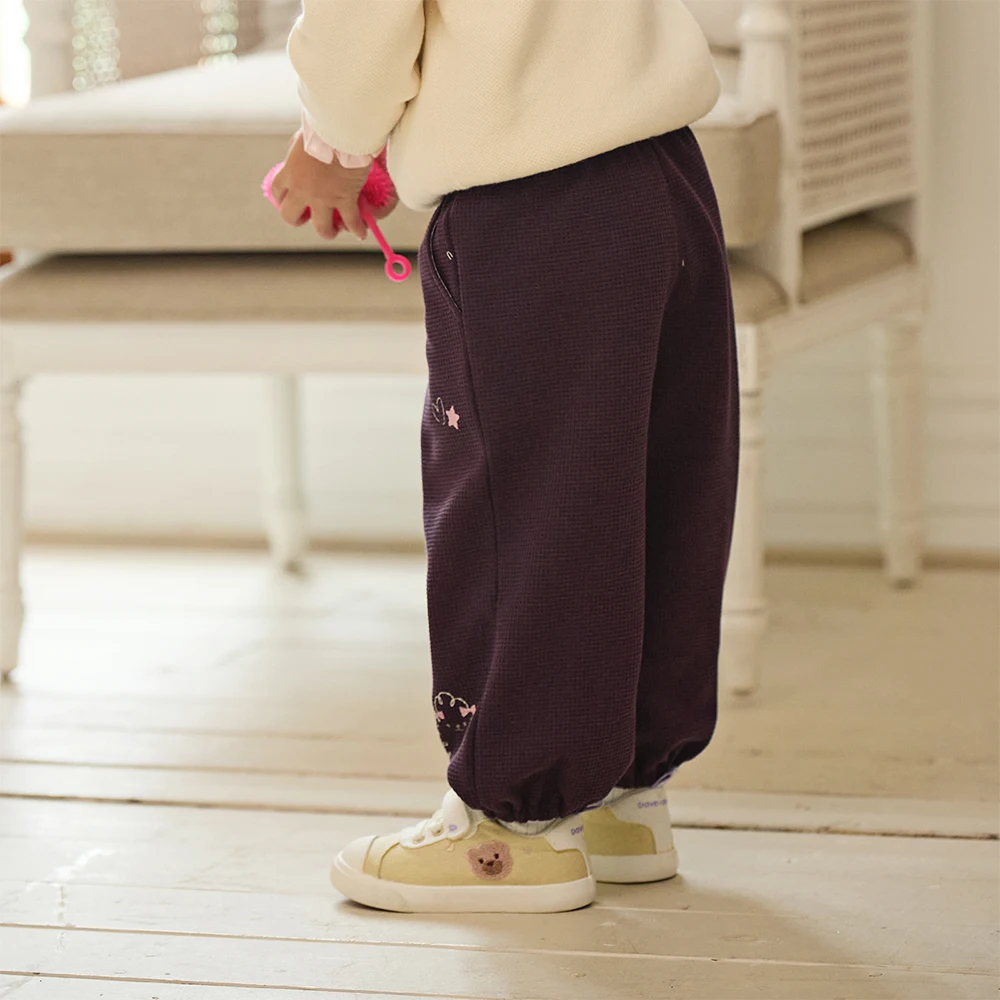 Dave Bella Children's Pants Autumn Fashion Casual Gentle Sweet Cute Girls Baby Loose Straight Pants Sport Outdoor DB3252839