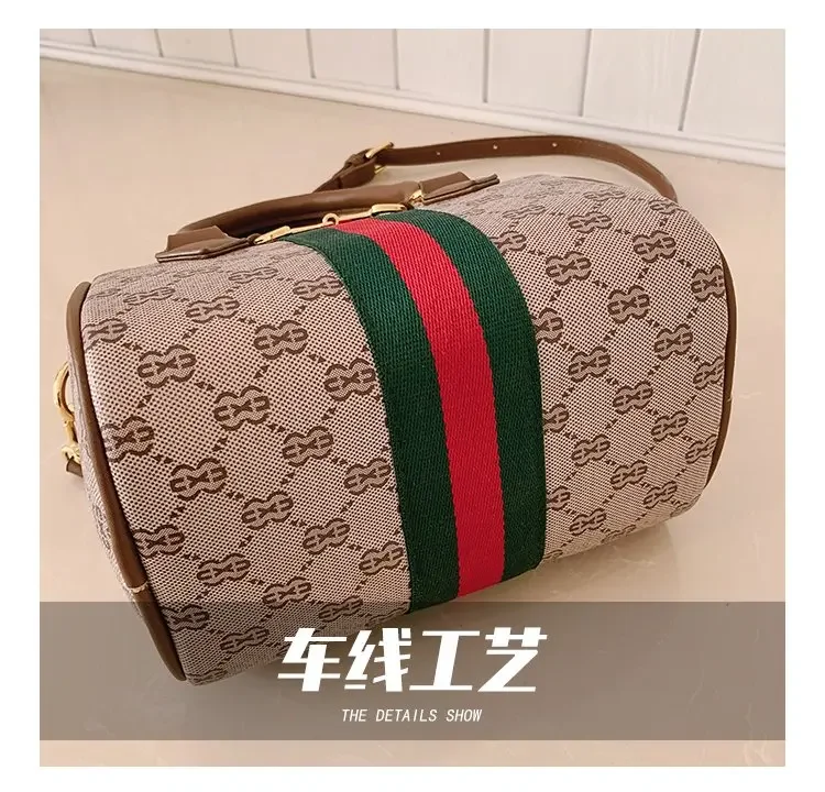 High-end Leather Diaper Bag for Ladies Vintage Fashionable Simple Commuter Backpack Business Mens Womens