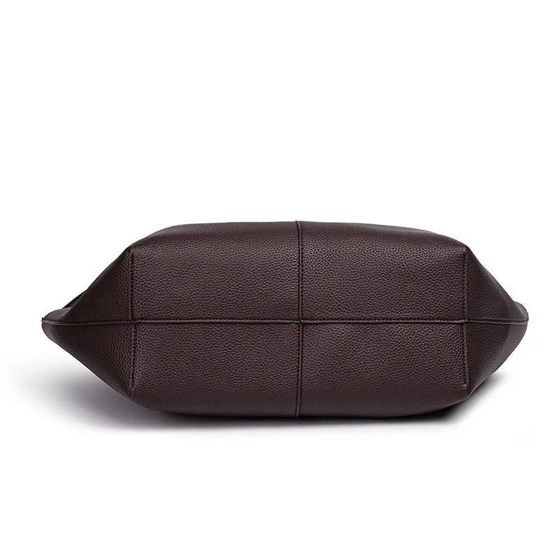 Simple Vintage Fashionable Tote Bag For Women Trendy Design Large Capacity Luxury Leather Diaper Bags For Stylish Moms
