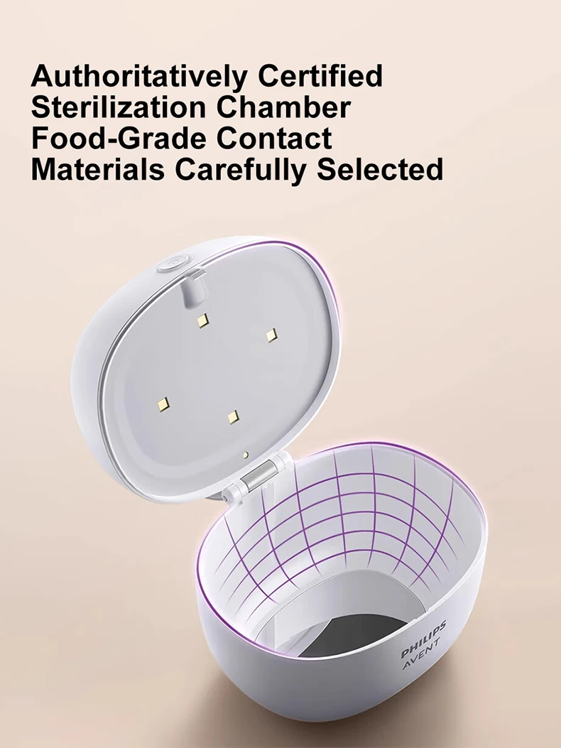 Avent Portable UV Sterilizer - 59s Rapid Sanitizer Box for Baby Accessories Tools and Personal Care Products