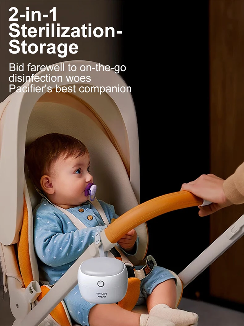 Avent Portable UV Sterilizer - 59s Rapid Sanitizer Box for Baby Accessories Tools and Personal Care Products
