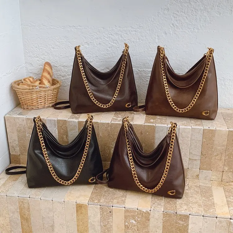 Stylish Vintage Shopper Tote And Fashionable Elegant Diaper Bags For Women Luxury Leather Crossbody-Bag