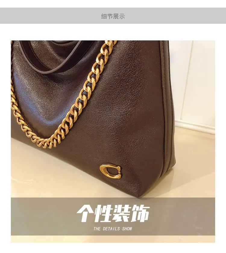 Stylish Vintage Shopper Tote And Fashionable Elegant Diaper Bags For Women Luxury Leather Crossbody-Bag