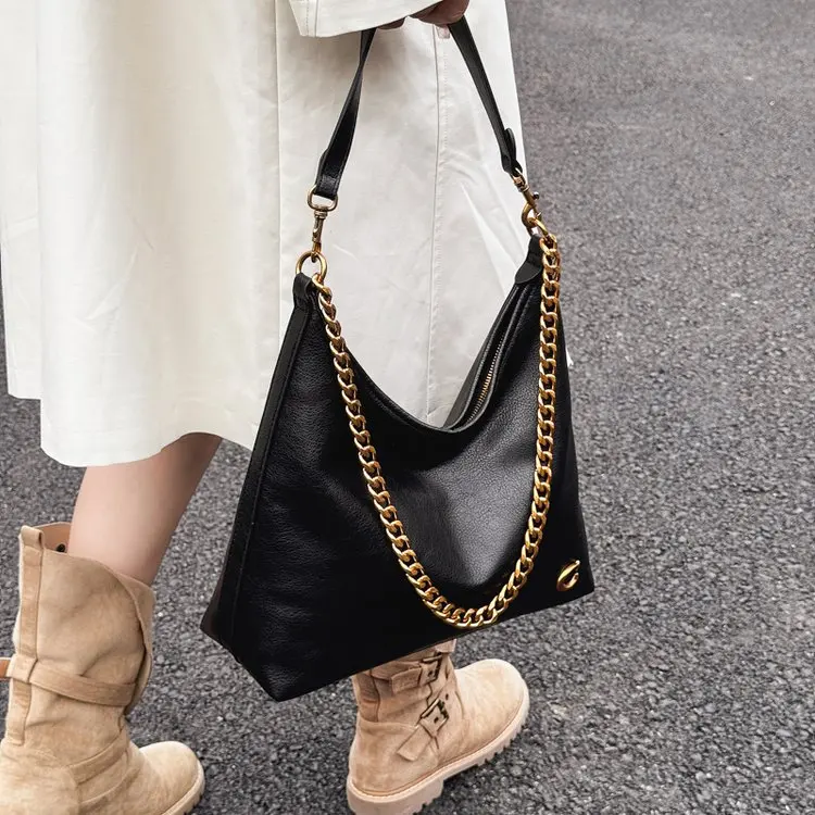 Stylish Vintage Shopper Tote And Fashionable Elegant Diaper Bags For Women Luxury Leather Crossbody-Bag