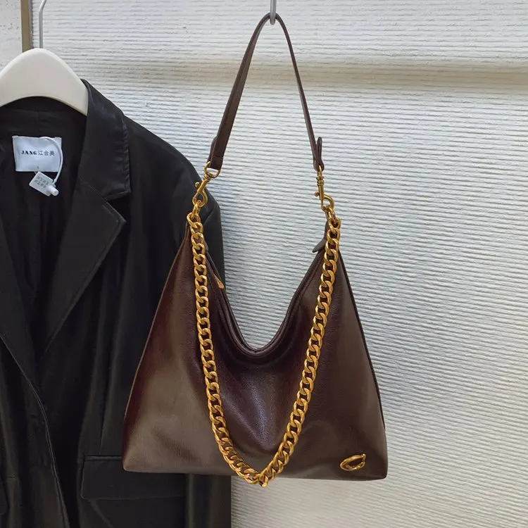 Stylish Vintage Shopper Tote And Fashionable Elegant Diaper Bags For Women Luxury Leather Crossbody-Bag