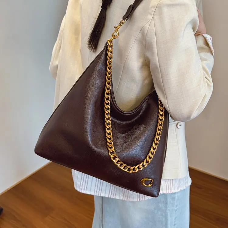 Stylish Vintage Shopper Tote And Fashionable Elegant Diaper Bags For Women Luxury Leather Crossbody-Bag