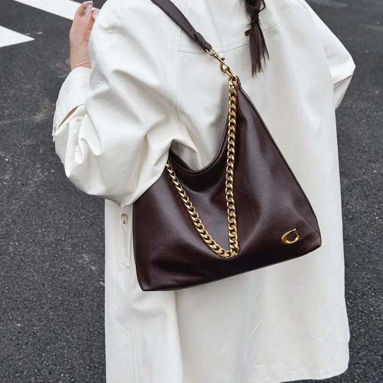 Stylish Vintage Shopper Tote And Fashionable Elegant Diaper Bags For Women Luxury Leather Crossbody-Bag