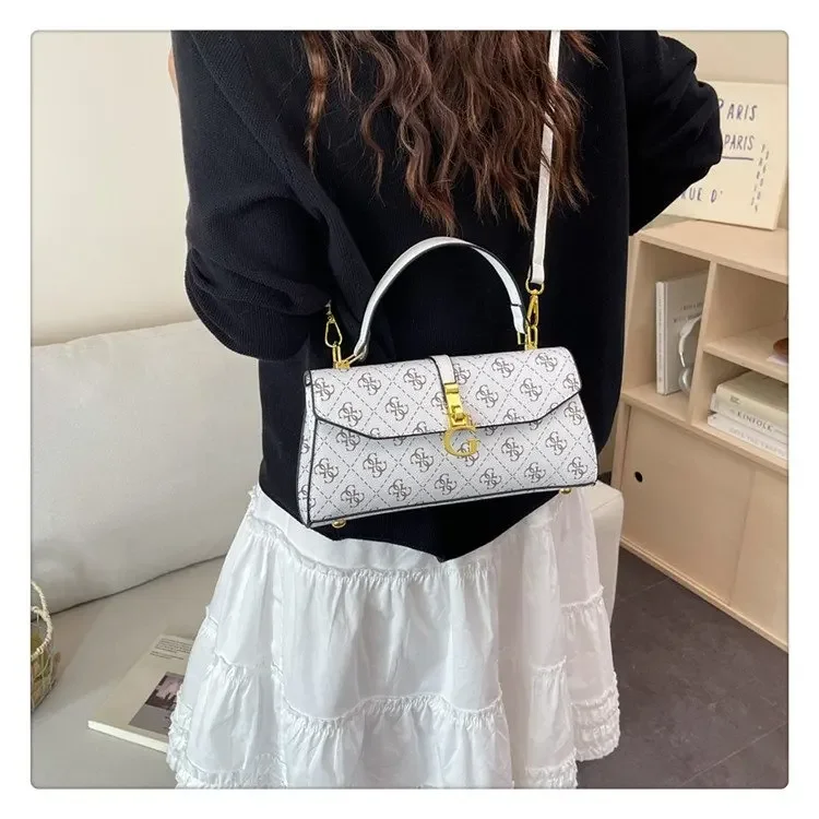 Trendy Leisure Diaper Bag High-End Minimalist Clutch Original Square Satchel For Ladies Elegant Crossbody Messenger Purse