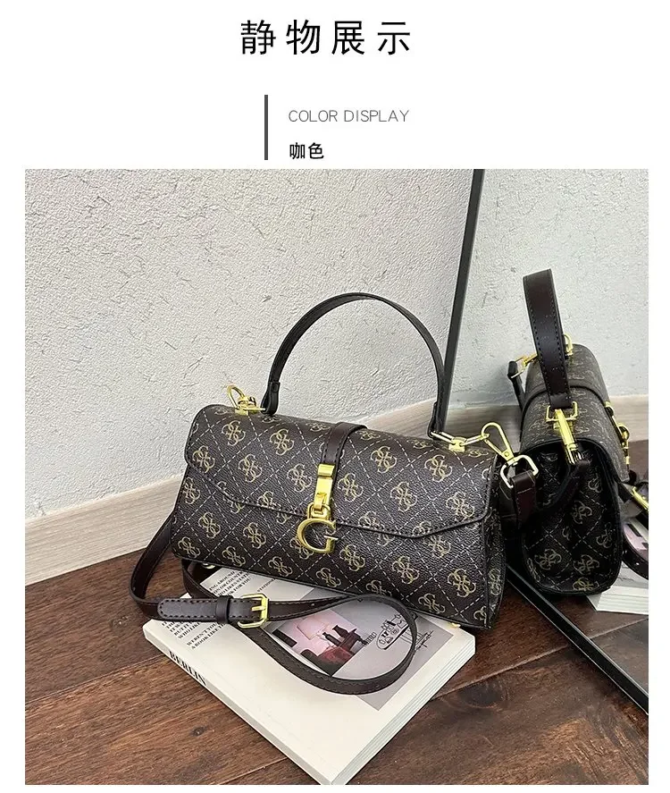 Trendy Leisure Diaper Bag High-End Minimalist Clutch Original Square Satchel For Ladies Elegant Crossbody Messenger Purse