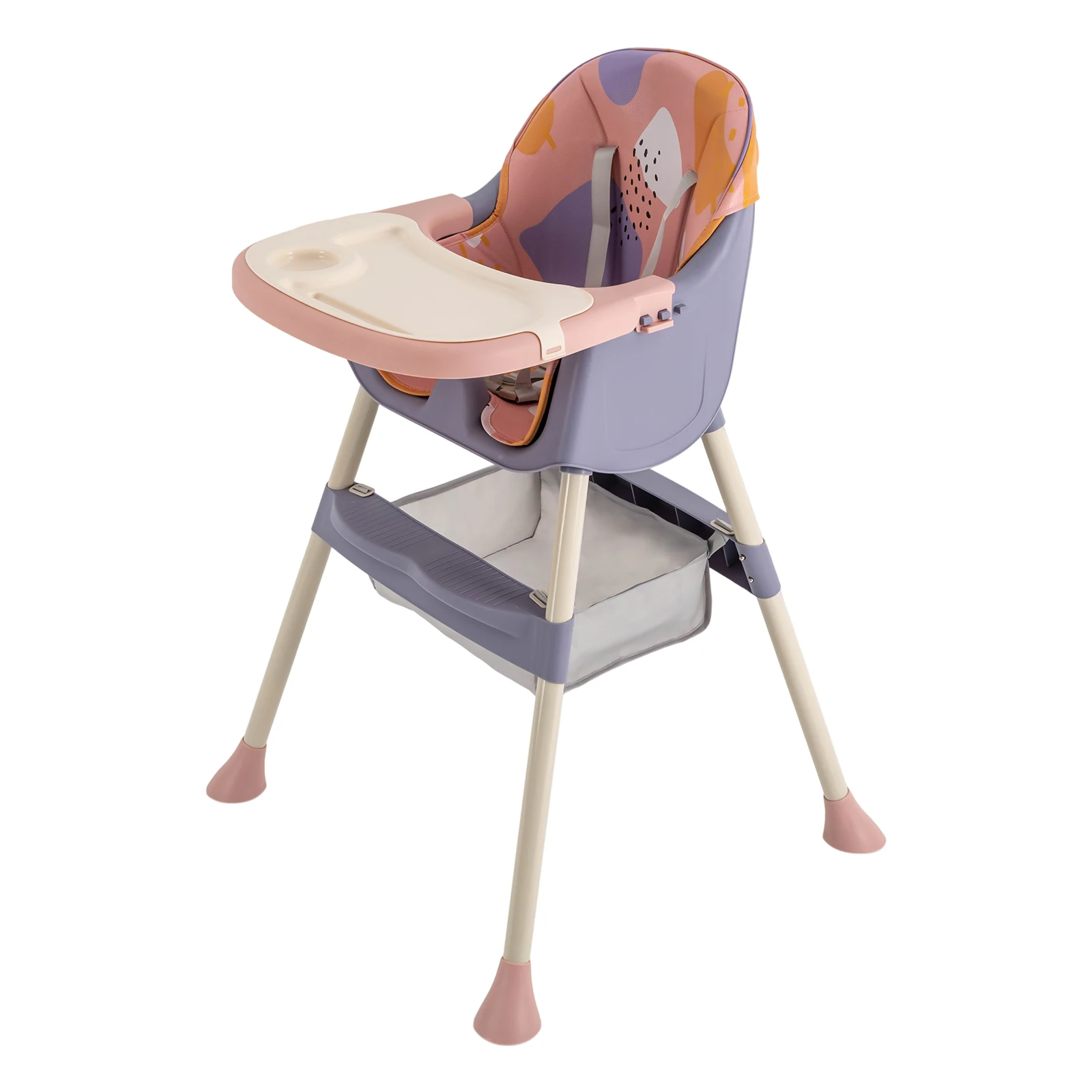 Toddler Eating Feeding Table, Environmentally Friendly Food-grade PP, Toddler High Chair Booster Seat, Adjustable Infant Dining Chair