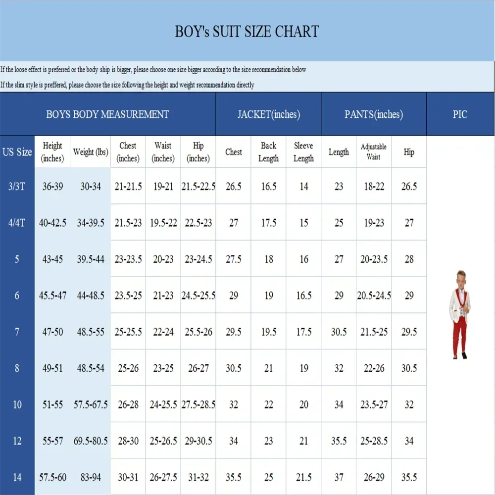 Summer Beach Wedding Suit for Ring Bearer, Boy's Formal Suit Set 4 Pieces (Jacket Vest Pants Tie) Birthday Communion Prom Suits