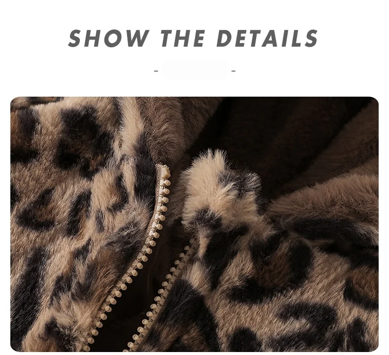2026 Winter Baby Clothes Fur Lining Boys Rompers Infant Girls Hoodie Jumpsuits Leopard Print Toddler Clothes