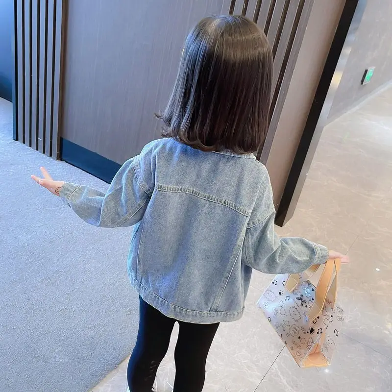2026 new spring autumn summer Girls Kids Boys Denim shirt comfortable cute baby Clothes Children Clothing