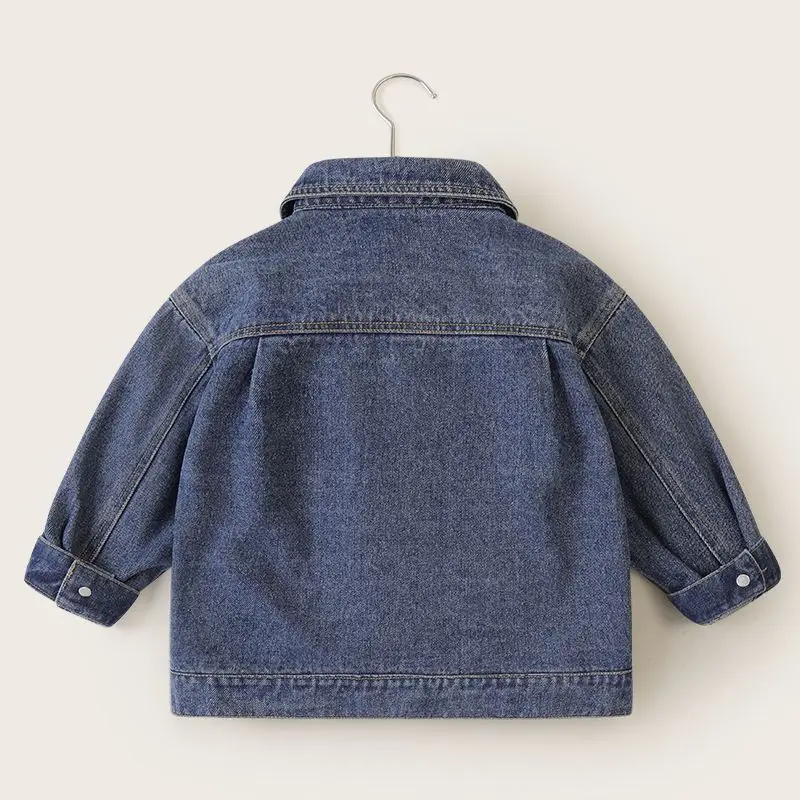 2026 new spring autumn summer Girls Kids Boys Denim shirt comfortable cute baby Clothes Children Clothing