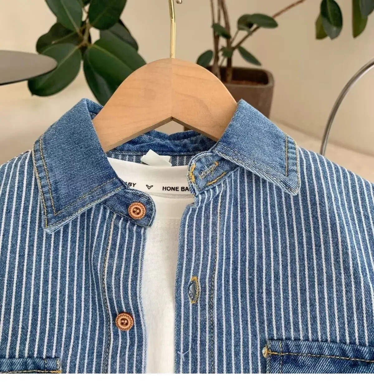 2026 new spring autumn summer Girls Kids Boys Denim shirt comfortable cute baby Clothes Children Clothing