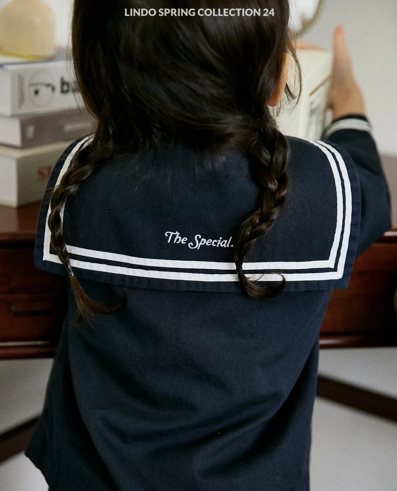 2026 Spring New Baby Girl Sailor Collar Tops + Shorts 2pcs Suit Kids Boys Long Sleeve Casual Striped Clothes Set Toddler Outfits