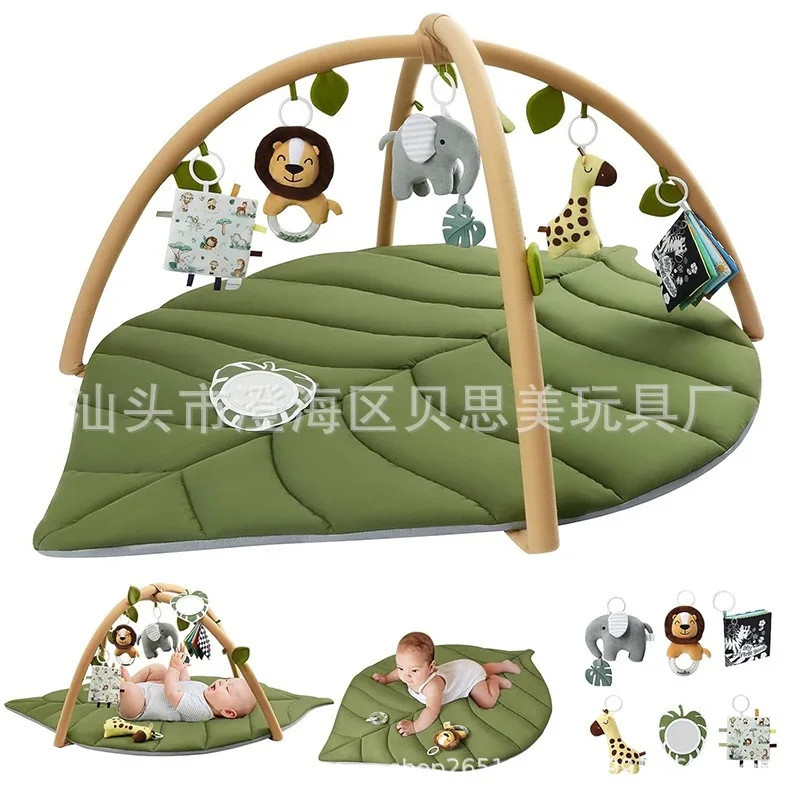 Hot Spot Baby Leaf Fitness Rack Multifunctional Fence Climbing Crawling Game Mat