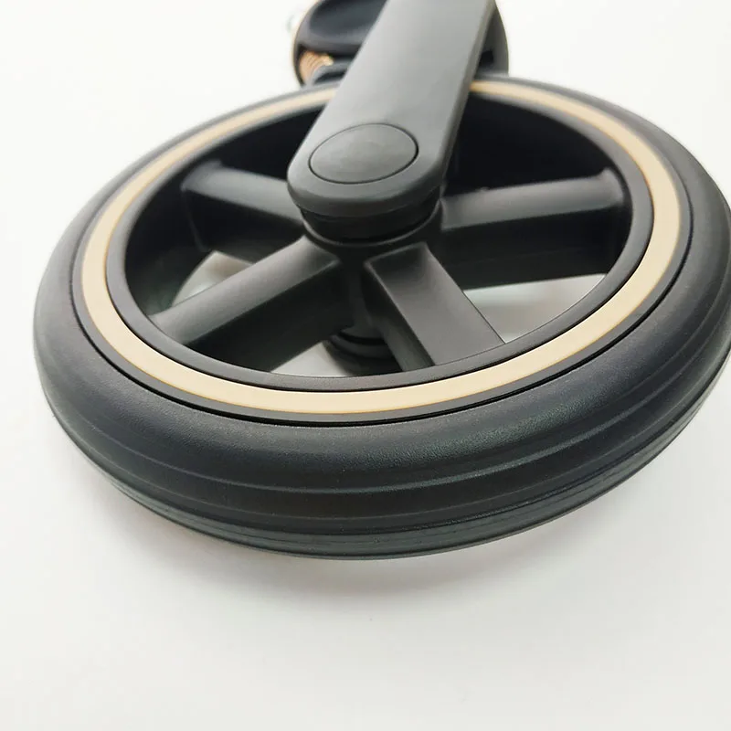 Stroller Wheel For Cybex Mios 2/3 Front One With Tyre Hub Frame Baby Buggy Accessories Direct Replacement Part