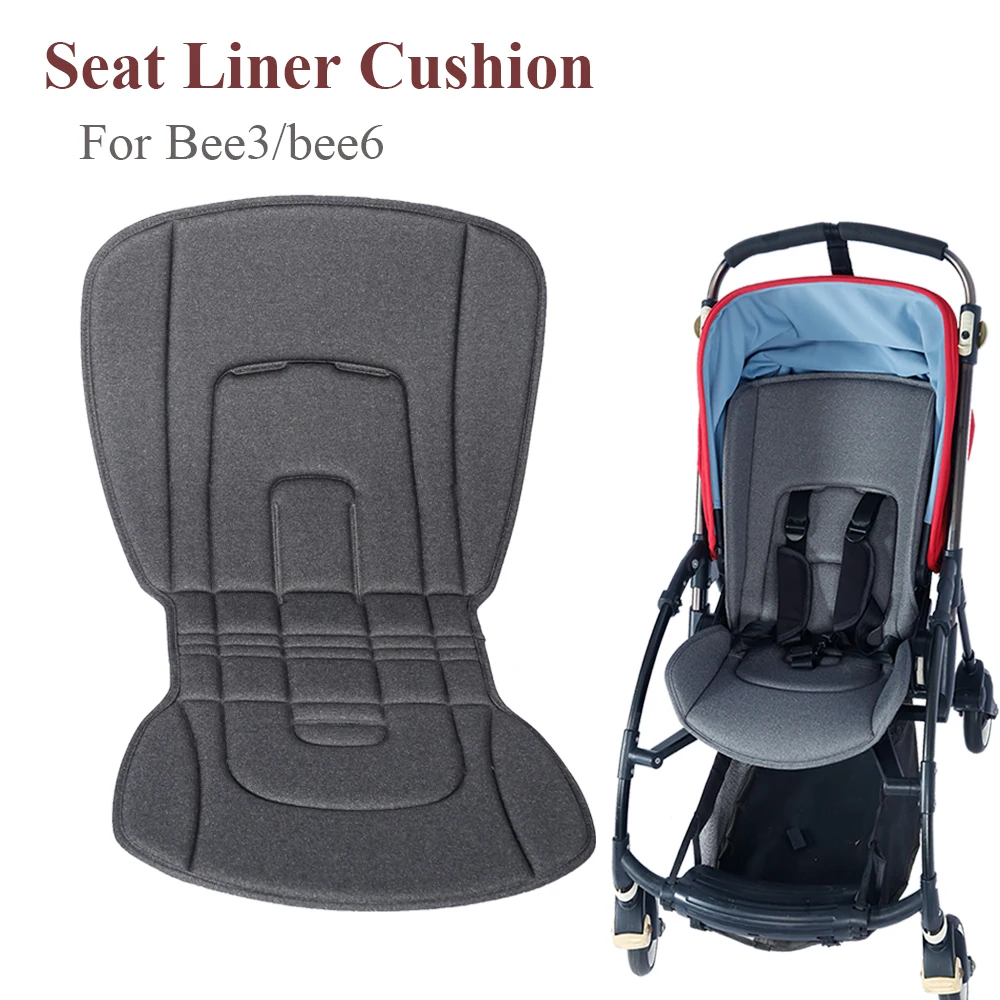 Stroller Seat Liner Cushions Thicken Comfor Fabric Stroller Accessories Mattress For Bugaboo Bee3/Bee6 Series 1:1 1:1 Customized