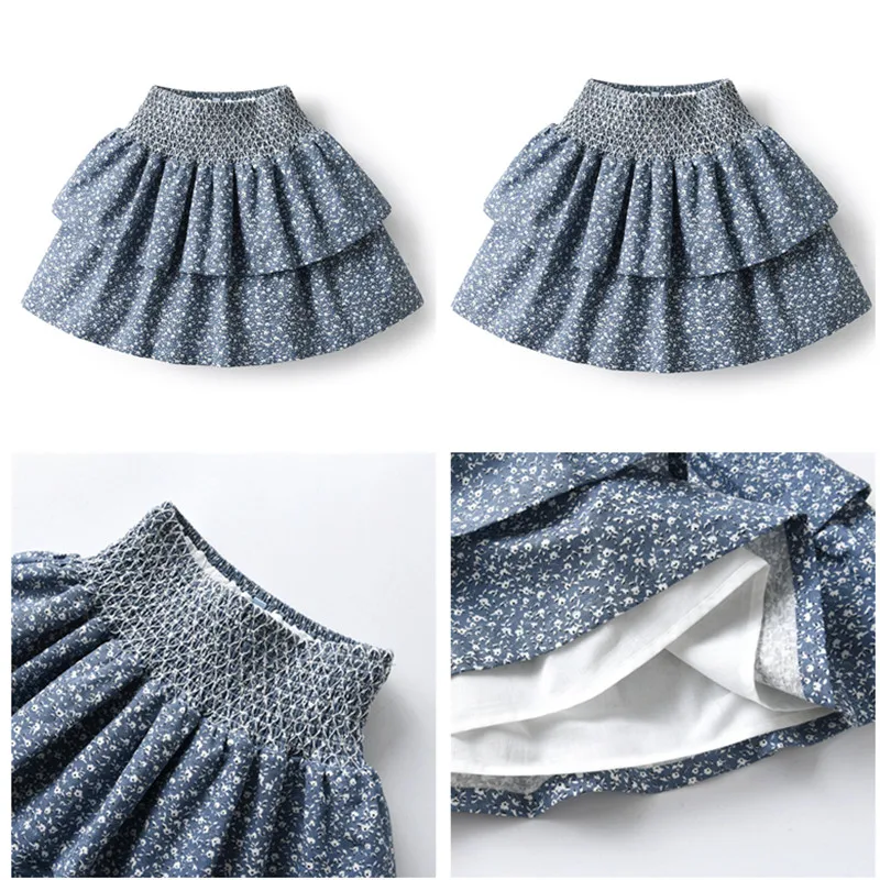 Boutique Children Kids Mathcing Clothes Brother Sister Baby Holiday Outfits Girls Smocking Dress Skirts Baby Rompers