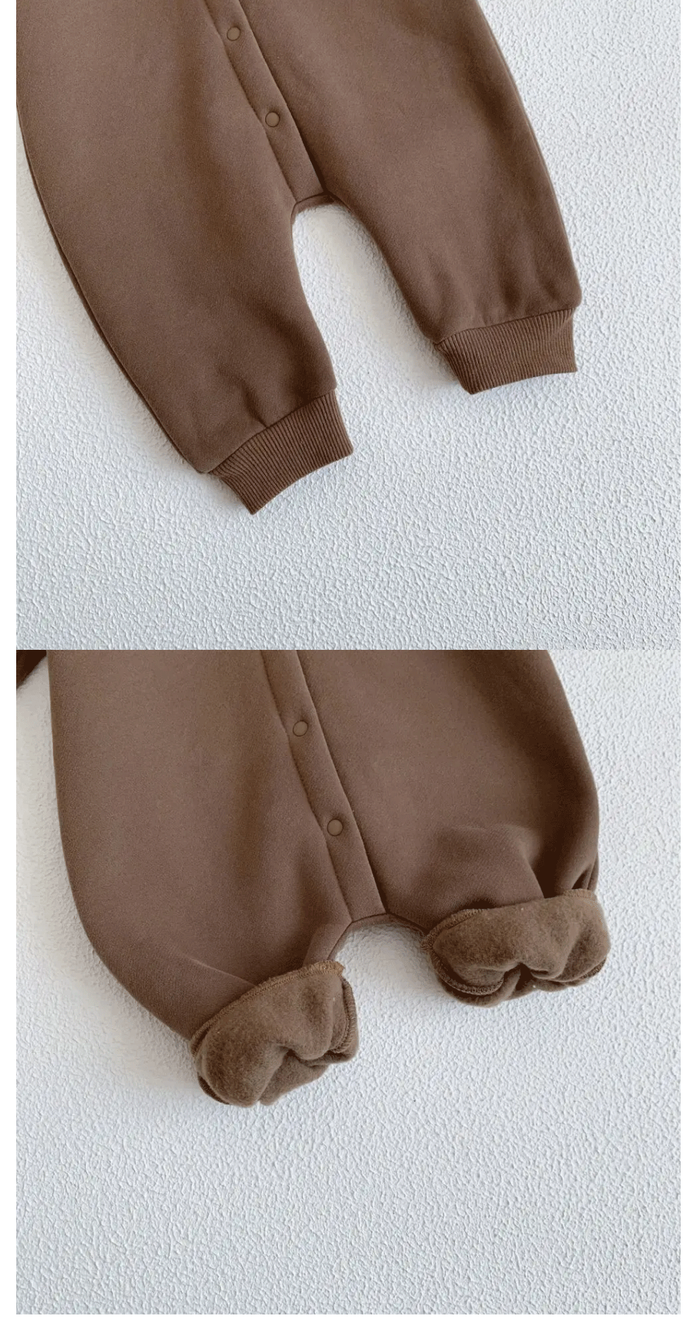 New Winter Infants Corduroy Thicken Warm Rompers Korean Style Toddlers Kids Clothes Newborn Baby Boys Casual Jumpsuits