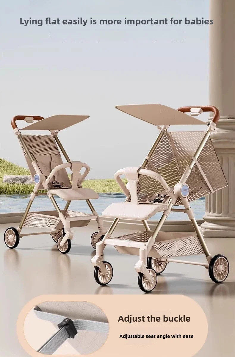 Children's Stroller Simple Baby Artifact Light Travel Foldable Stroller Baby Travel Lightweight Strollers