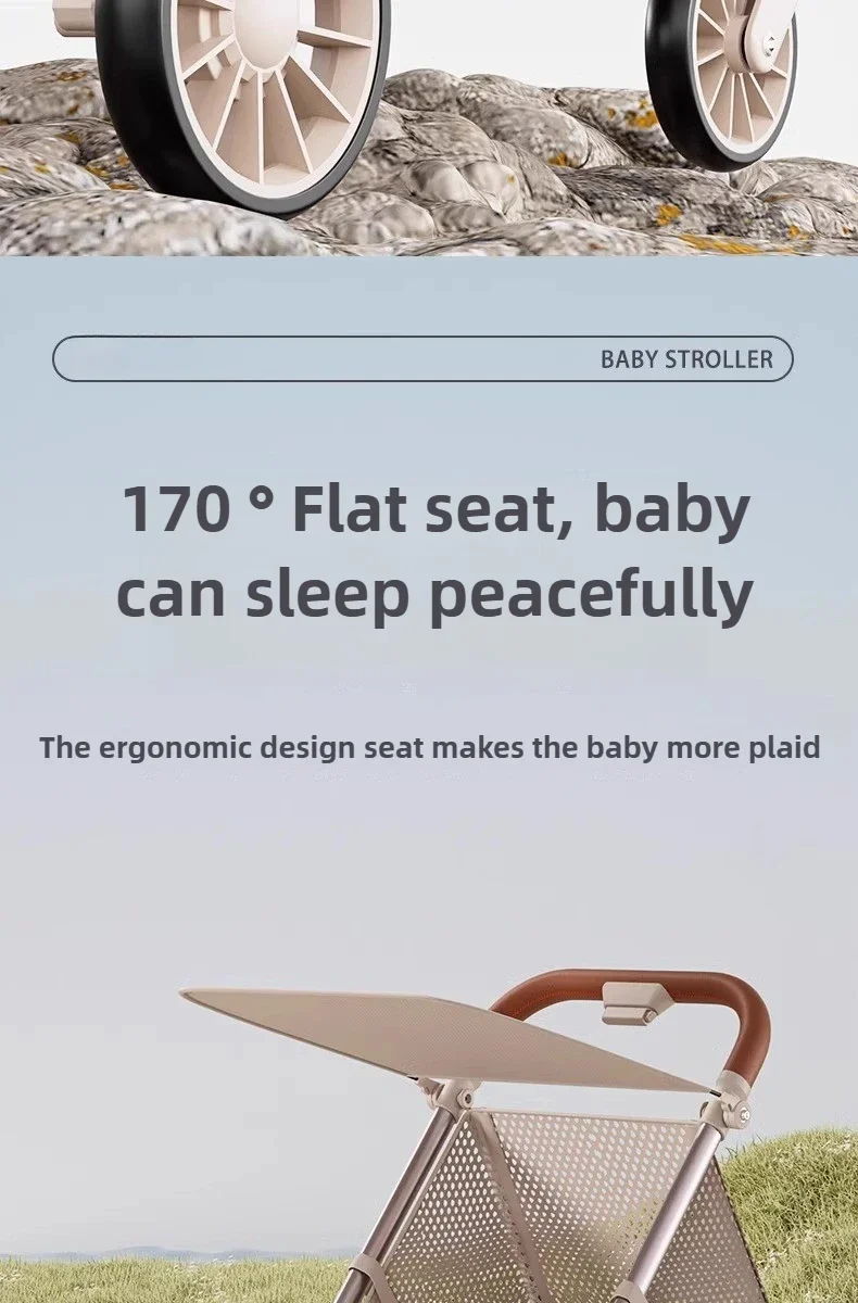 Children's Stroller Simple Baby Artifact Light Travel Foldable Stroller Baby Travel Lightweight Strollers