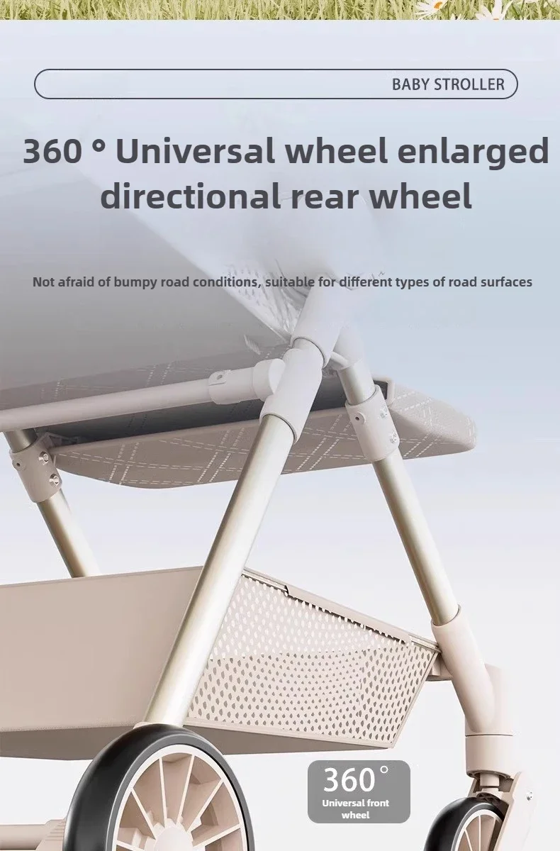 Children's Stroller Simple Baby Artifact Light Travel Foldable Stroller Baby Travel Lightweight Strollers