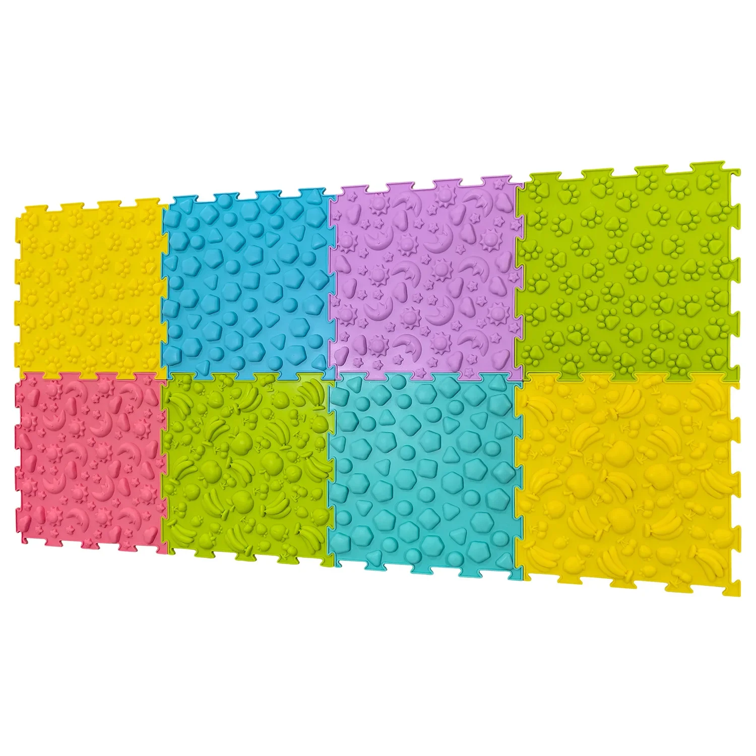Children's Tactile Sensory Training Mat Acupressure Pad Foot Massage Mat Children's Baby Acupressure Pad Toe Pressure Pad