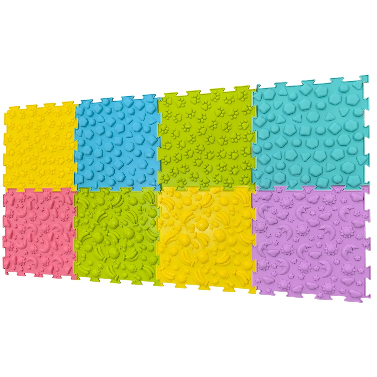 Children's Tactile Sensory Training Mat Acupressure Pad Foot Massage Mat Children's Baby Acupressure Pad Toe Pressure Pad