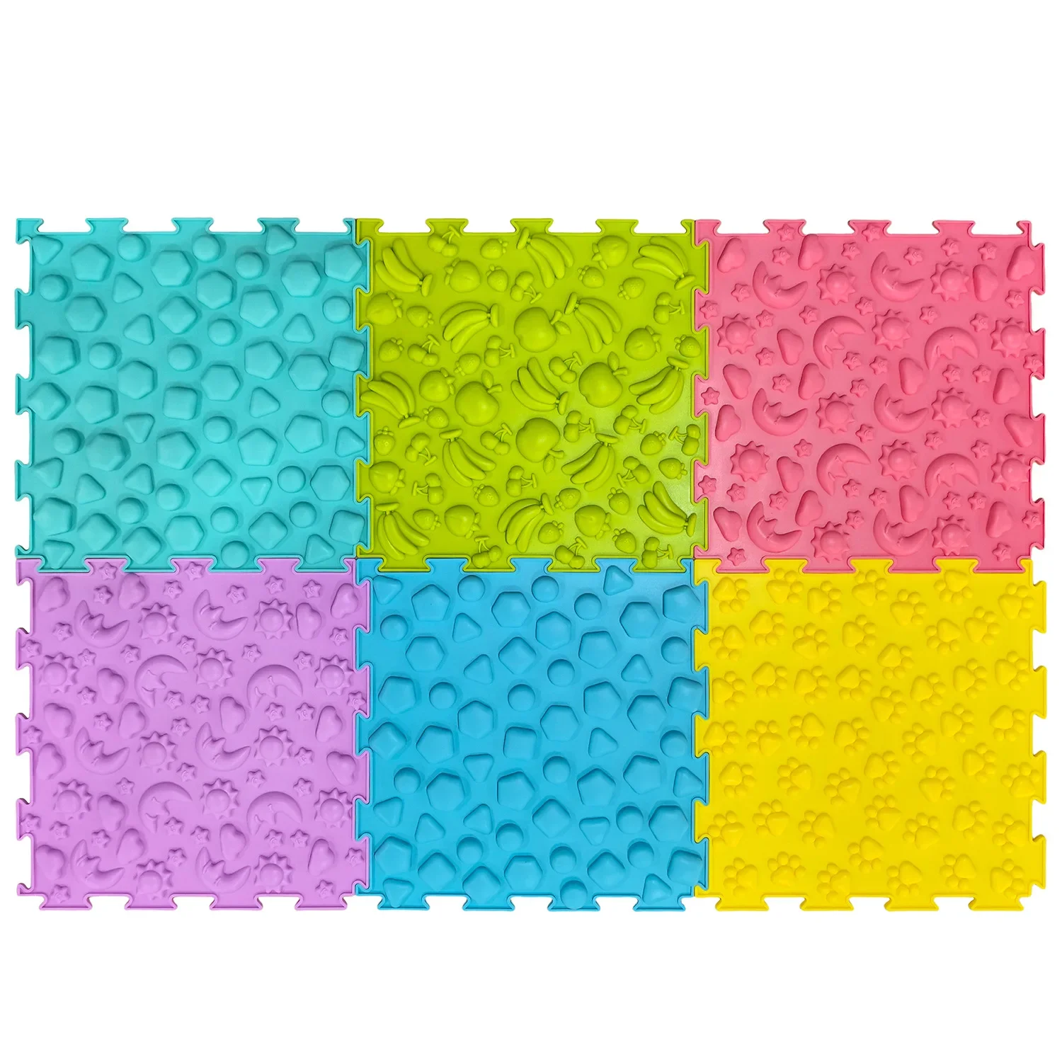 Children's Tactile Sensory Training Mat Acupressure Pad Foot Massage Mat Children's Baby Acupressure Pad Toe Pressure Pad