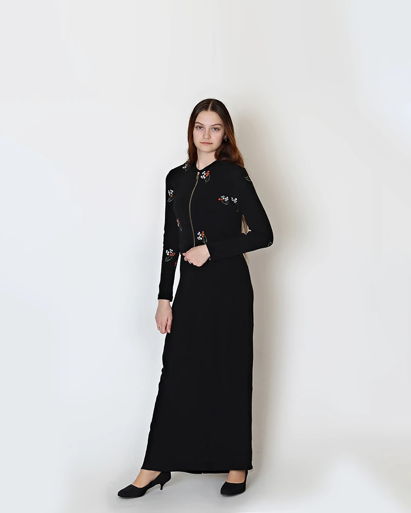 XS-XXXL Women's Cardiga Outfit Casual Bodycon Ribbed Tank Maxi Dress Slim Fit Long Dresses Zip Elegant Sweatshirt Dress Sets New